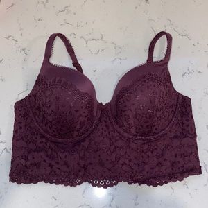 Victoria’s Secret Longline Lace Bra 38C